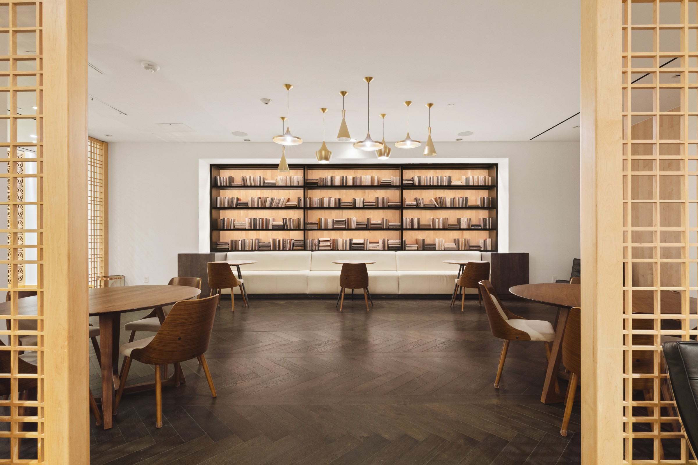 Library — commercial real estate photography