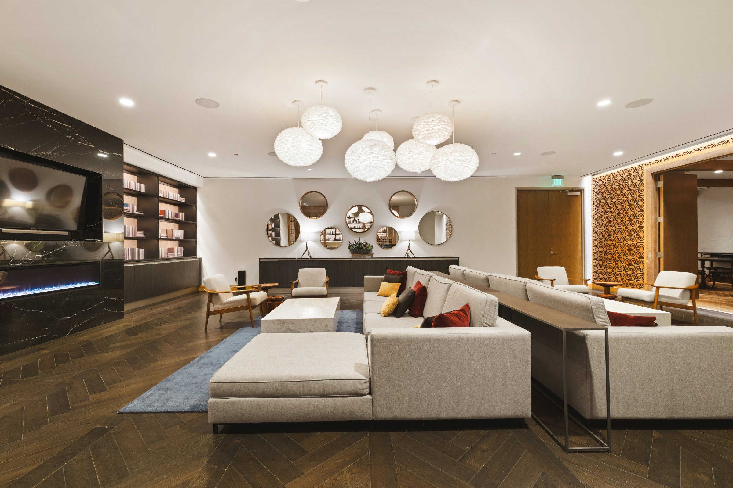 Bleu Ciel Lounge — commercial real estate photography
